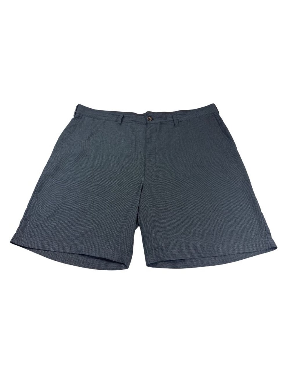 Reebok Golf Mens size 46 Gray Textured Flat-Front Shorts Lightweight (FF659)